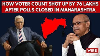 How Voter Count Shot Up by 76 Lakhs After Polls Closed In Maharashtra [upl. by Aneerb308]