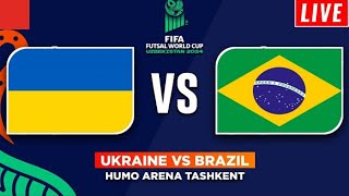 UKRAINE vs BRAZIL  Semi Finals FIFA Futsal World Cup 2024 [upl. by Barde661]