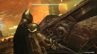 Batman Arkham Knight Parte 33 destruye el tanque del aguacero del caballero de arkham [upl. by Atirrehs]