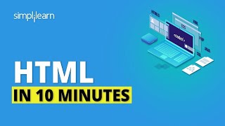 HTML Tutorial For Beginners HTML In 10 Minutes  HTML Basics For Beginners  Simplilearn [upl. by Harlene]