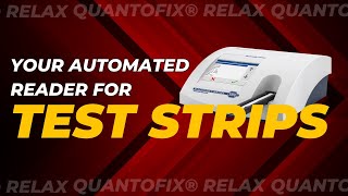 QUANTOFIX® Relax Automated reader for test strips [upl. by Alyose]