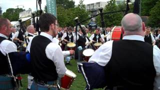 Boghall amp Bathgate Caledonia Pipe Band  World Championships 2010 [upl. by Sheley]