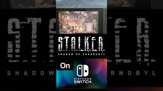 STALKER Shadow of Chernobyl On Nintendo Switch stalker nintendoswitch shorts [upl. by Thomey]