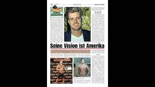 Zeitungsartikel über mich 🦾 seideineigenersuperhuman fitnessathlete fitness fitnessmotivation [upl. by Hauser]