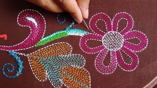 অসাধারণ ১২ টি নকশী কাঁথা সেলাই ডিজাইন Nokshi Katha Silai Design Idea [upl. by Agrippina741]