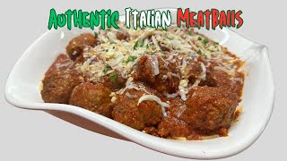 Straight from Italy Meatballs over Pasta Recipe [upl. by Nillok]