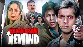 Karan Arjun Full Hd movie  Salman khan Hit movie  Hindi film Karan Arjun  Hindi old film movie [upl. by Lounge]