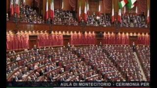 Unità dItalia  Il Presidente Napolitano in Parlamento [upl. by Royal]