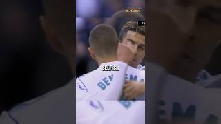 When Ronaldo showed Benzema who he truly is 🥺❤️‍🩹 shorts [upl. by Ycats143]