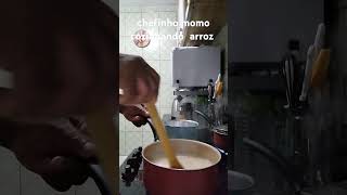 chefinho momo cozinhando arroz [upl. by Aztinay]