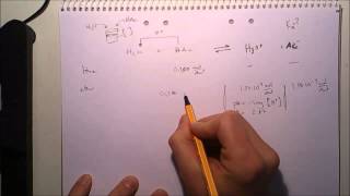 Kemi beräkning av Ka i ättiksyralösning [upl. by Means]