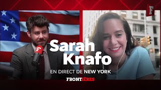 Sarah Knafo en direct de New York  La France d’abord [upl. by Naiva558]