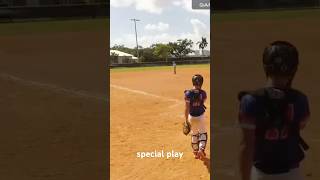 Special play baseball closingpitcher grandslam softball doubleabaseball mlb sports catcher [upl. by Eada]