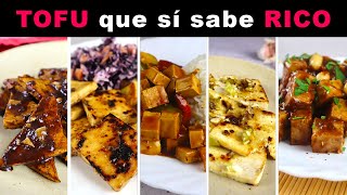 5 Maneras de marinar TOFU para que sepa rico [upl. by Arac]