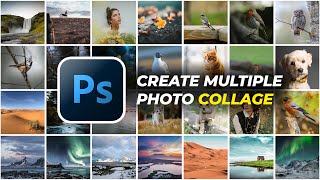 How To Make a Photo Collage in Photoshop  Photoshop Tutorial [upl. by Hutner]