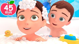 Bath Song  Newborn Baby Songs amp Nursery Rhymes [upl. by Naux]