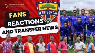 Accra hearts of oak Transfer updates Fans react to Preseason game after win 4  0 Today at Pobiman [upl. by Ahsiniuq]