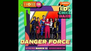 Danger Force at Kids Choice Awards  Luca Luhan Vlog [upl. by Chemash]