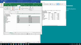 Løsningsforslag oppgave 9  Budsjett i Excel [upl. by Magdalena828]