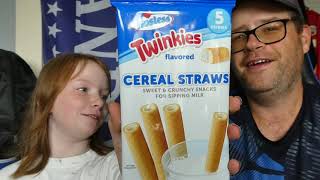 Hostess Twinkies Cereal Straws [upl. by Marj]