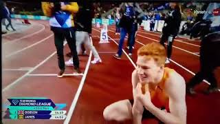 Charlie Dobson  Men’s 400m 2024 Diamond League Final  Brussels [upl. by Tham]