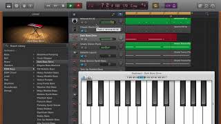 GarageBand Tutorial Make An EDM Beat  Laying Down The Bassline [upl. by Mella]