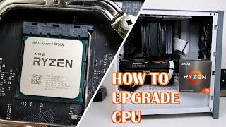 How To Upgrade Your CPU Step By Step  AMD Ryzen CPU Installation 2022 [upl. by Halimaj]