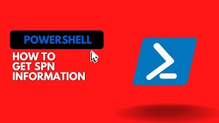 HOW TO GET SPN RESULTS ON A SERVER powershellscript powershelltraining [upl. by Attikin]