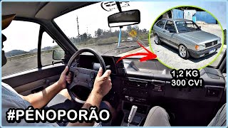 🔥🚀 GOL GL TURBO PISOU TUDO 12 KG INTERCOOLER PANDOO BOXINJECT ACERTO DIAS RACING TURBOVLOG [upl. by June]