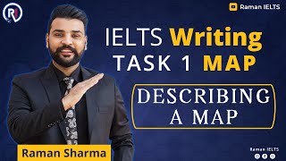 IELTS Writing task 1 describing a Map [upl. by Haggai]