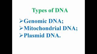 Purpose and Principle of DNA Extraction [upl. by Parsifal]