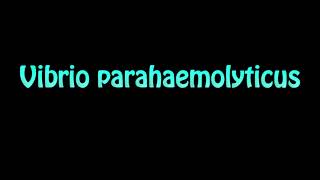 Learn How To Pronounce Vibrio parahaemolyticus [upl. by Hsiekal]