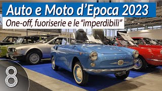 Auto e Moto dEpoca 2023  A Bologna tra oneoff fuoriserie e auto imperdibili [upl. by Durant838]