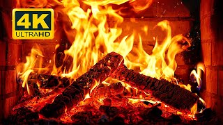 🔥 Cozy Fireplace 4K 12 HOURS Fireplace with Crackling Fire Sounds Crackling Fireplace 4K [upl. by Munroe697]