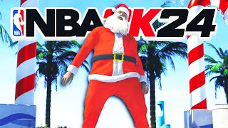 CEST NOËL SUR NBA 2K24 [upl. by Kai965]