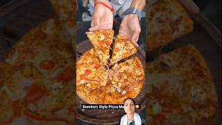 Dominos ka sabse sasta pizza 🍕 pizza food streetfood short [upl. by Oilejor]