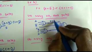 Digital Circuits Lecture33 TwoLevel and MultiLevel Implementations [upl. by Hesky906]