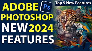 Photoshop 2024 New Features  Generative Fill  Photoshop Tutorial HindiUrdu  Top 5 Features [upl. by Lienahs484]