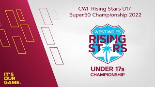 2022 U17 S50 Leewards vs Windwards [upl. by Anivlek276]