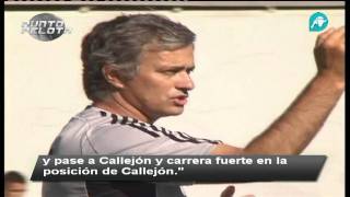 Así es un entrenamiento de Mourinho desde dentro [upl. by Eanrahs]