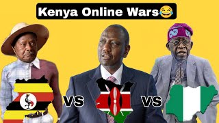 KENYA SIHAMI 😂😂😂 KENYA VS UGANDA VS NIGERIA ONLINE WAR LAUGH AT YOUR OWN RISK😂😂😂Just for fun [upl. by Ttik895]