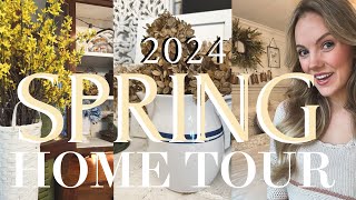 2024 SPRING HOME TOUR  Cottage Farmhouse Decorating Ideas [upl. by Petronille]