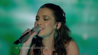 2007 Bosnia and Herzegovina Marija Šestić  Rijeka bez imena 11th place Eurovisiong Song Contest [upl. by Aroz]