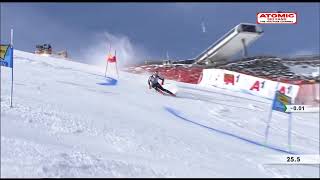 Lucas Braathen 🇳🇴  mens GS Solden 1st run Oct 23 2022 weareskiing atomic [upl. by Sydel]