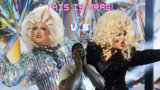 RPDR S16 EP15 Lipsync Reaction  Geneva Karr vs Morphine Love Dion [upl. by Trebliw94]