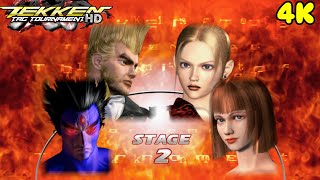 Tekken Tag Tournament HD  Paul and Devil Kazuya Gameplay in 4K Quality🔥 [upl. by Igor]