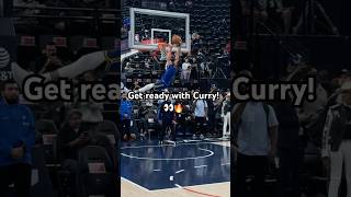 Stephen Curry pregame warmup is MUSTSEE TV 🔥👀Shorts [upl. by Ecenahs]