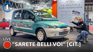 La Fiat Multipla➕COSTOSA al MOND🌏 Milano AutoClassica 2023 [upl. by Demmy973]