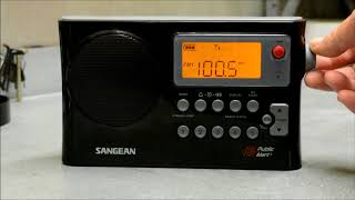 Best Radio For AM Reception  Sangean PRD4W Portable Radio Review  Off Grid Entertainment [upl. by Nossaj]