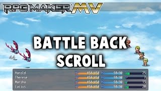 Battle Background Scroll Plugin  RPG Maker MV [upl. by Teiv]